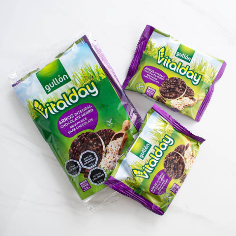 Imagen de Tortita de Arroz con Chocolate Vitalday Gullon 105 grs