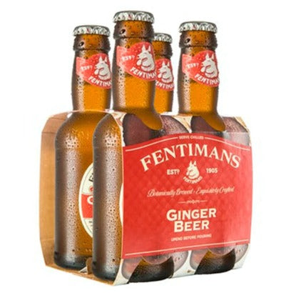 Imagen de Pack 4 Bebida Ginger Beer Fentimans 200 cc