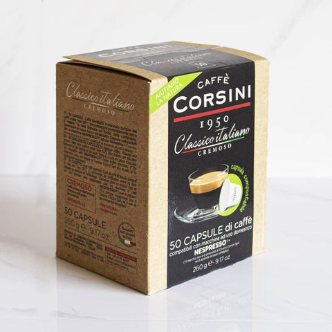 50 Capsulas Nespresso Cafe Classico Corsini