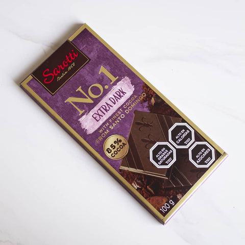 Chocolate amargo 85% cacao Sarotti 100 grs