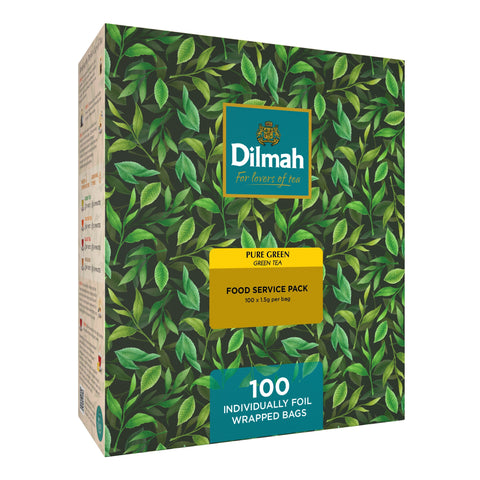 100 Bolsitas Te Verde Ceylon Natural Dilmah