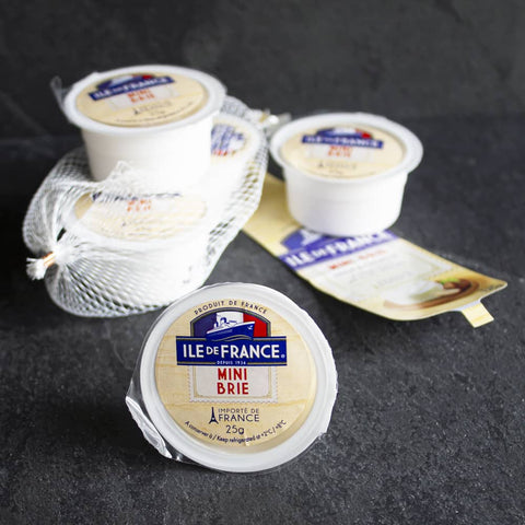 Queso Mini Brie Ile de France 5x25 grs