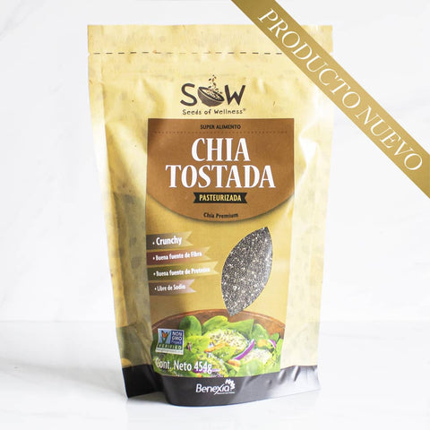 Chia Negra Tostada Sow 454 gr