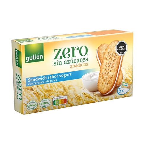 Galleta Sandwich Yogurt Gullon Zero 220 grs