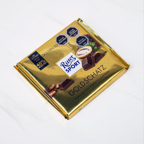 Chocolate de leche Golden Ritter Sport 250 grs