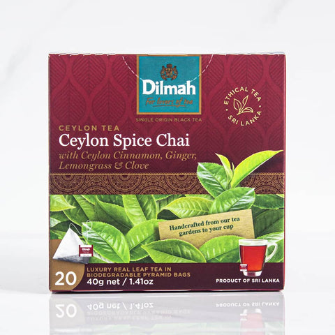 20 Bolsitas Te Negro Spice Chai Inspiration Dilmah