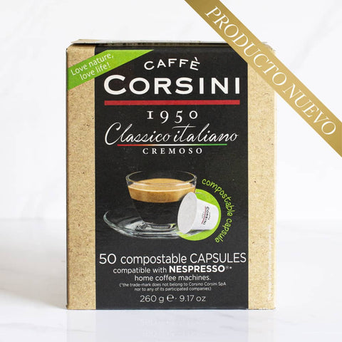 50 Capsulas Nespresso Cafe Classico Corsini