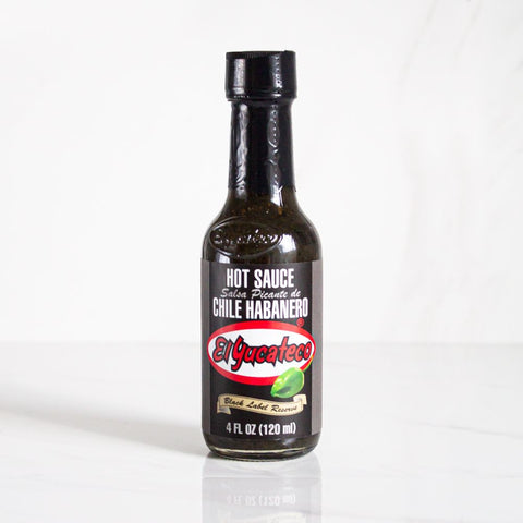 Salsa Habanero Negra Premium El Yucateco 120 ml