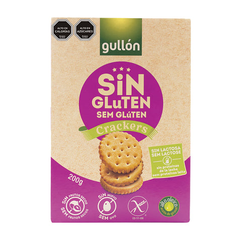 Galleta Sin Gluten Cracker Salada Gullon 200 grs
